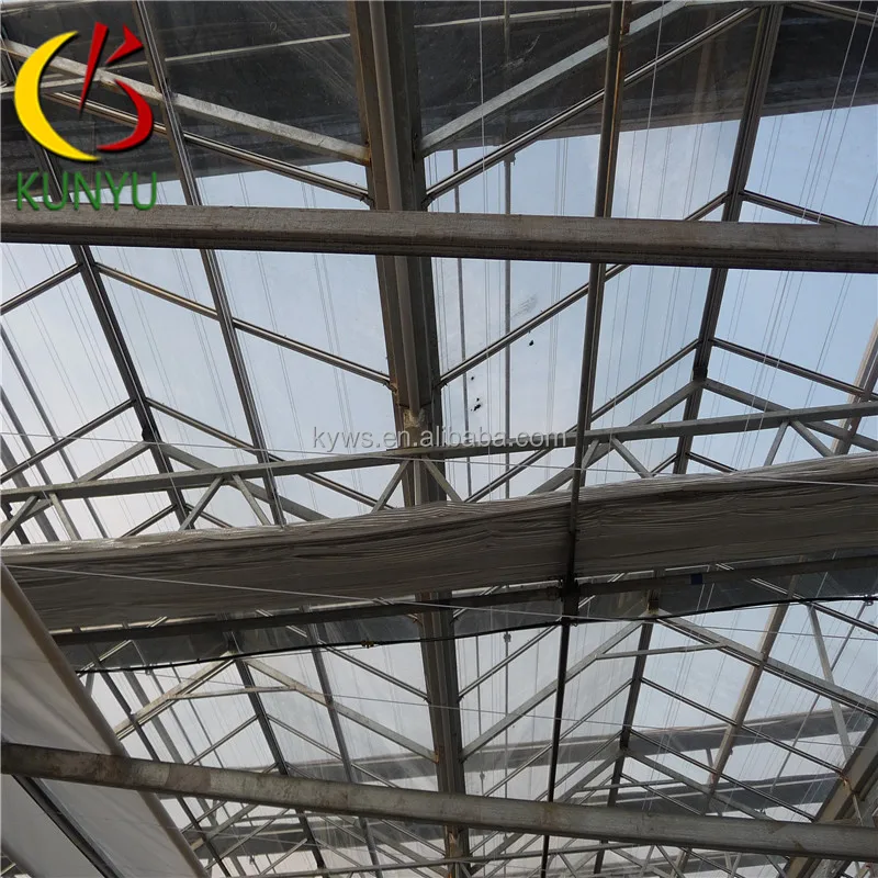 Sawtooth type glass greenhouse cost wood and glass greenhouse