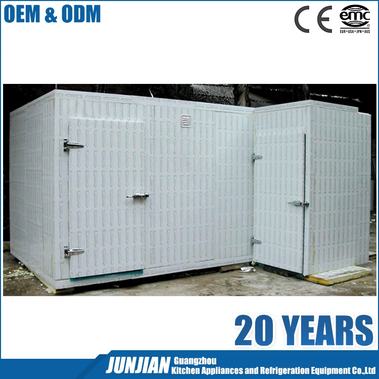 High quality optional size vegetable cold room for keeping fresh