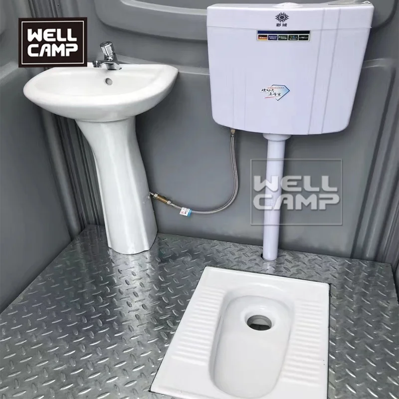 Portable Toilet Mobile Bathroom The Best Toilet Set HDPE Chemical Plastic Outdoor 40HQ Container Graphic Design,3d Model Design