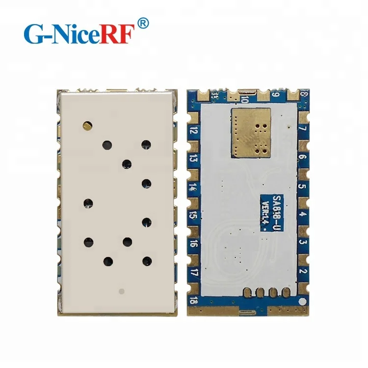 G-NiceRF SA818 1W 3.5Km ~ 5Km Long Range UHF Walkie Talkie RF Module For Intercom and Walky-Talky RDA1846S Chip All-in-one
