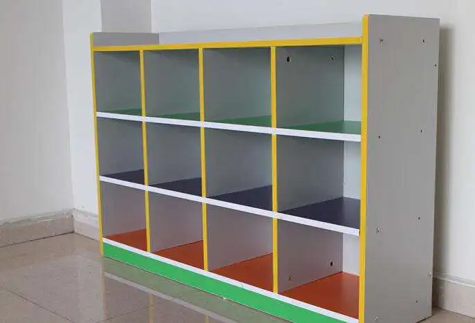 Child-care Center Eco-friendly Kids Book Rack Storage Bookshelf