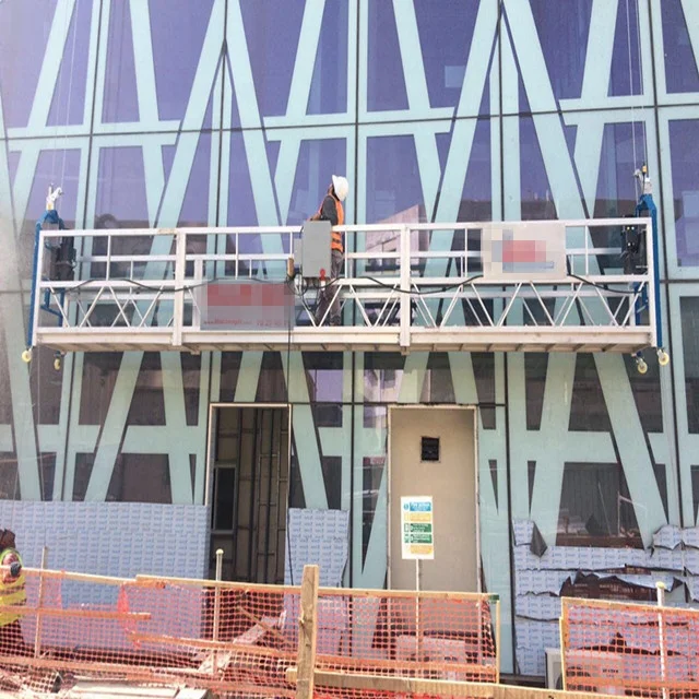 
high-rise building glass wall maintenance equipment of suspended platform 