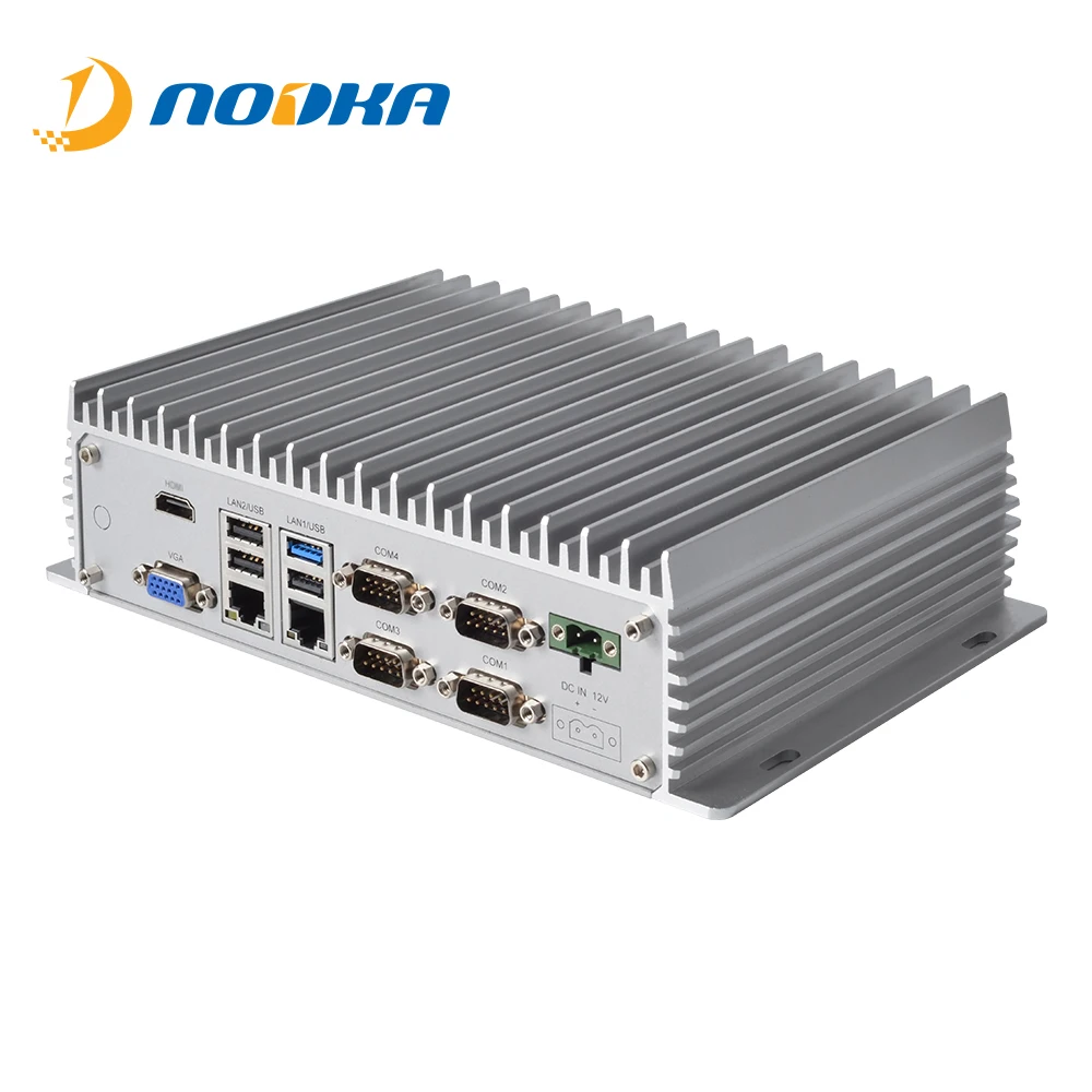 
J1900 dual core desktop computer fanless low power mini pc 12v 