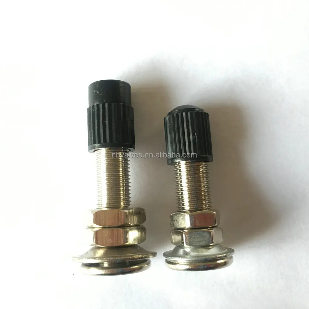 
Brass stem for bicycle tube valve 
