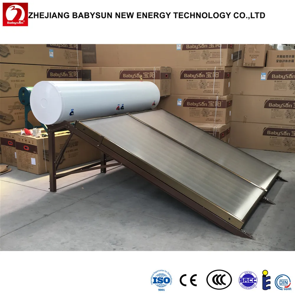 Low price flat plate solar water heater, flat panel collector with high efficiency