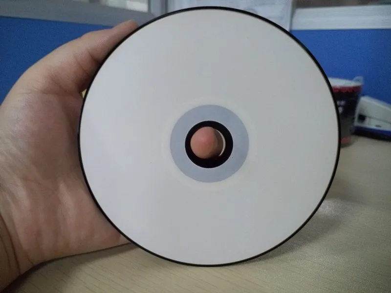 2016 hot sale black inkjet printable cd-r 52X 700MB 80min CD be used car