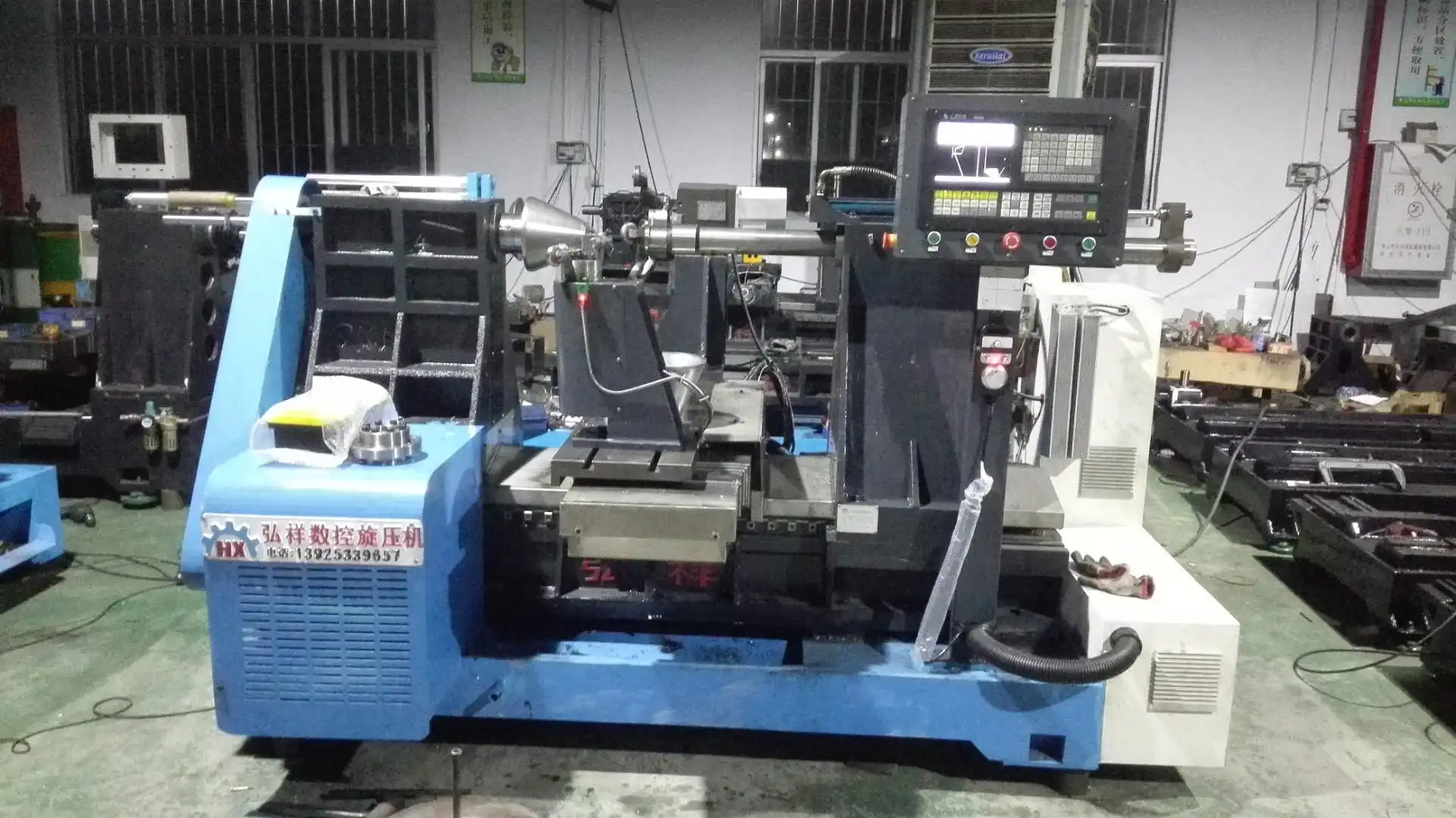 High Grade CNC Polishing Metal Spinning Froming Processing Lathe Equipment