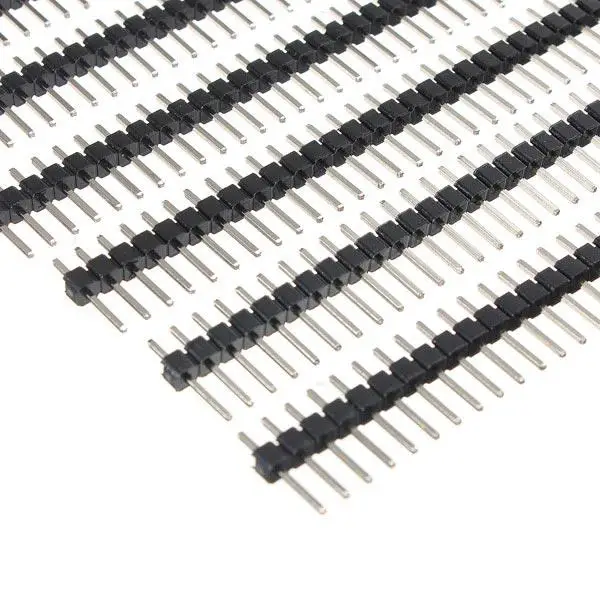 40 Pin 2.54mm Single Row Male Pin Header Strip For Arduino