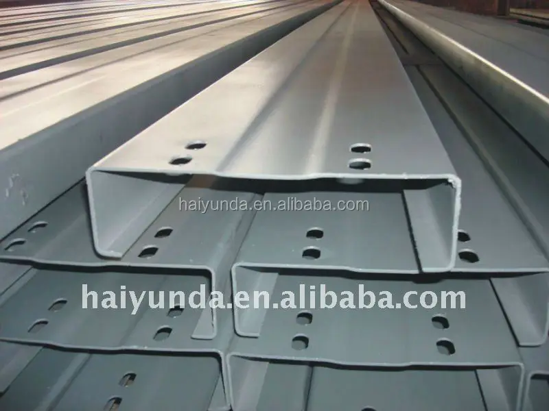 
Galvanized steel unistrut channel/u channel/c channel 