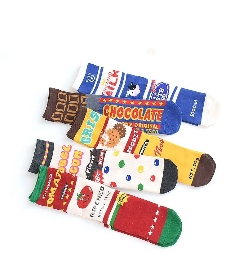 Japanese Cartoon Socks Short Fashion Cute Women Funny Socks Casual Cotton Ankle Socks Harajuku Sox