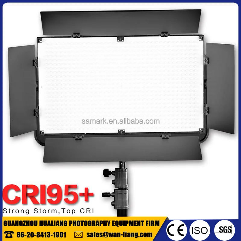 Профессиональный высокий CRI би цветовая температура 800 led studio видеокамеры свет панели