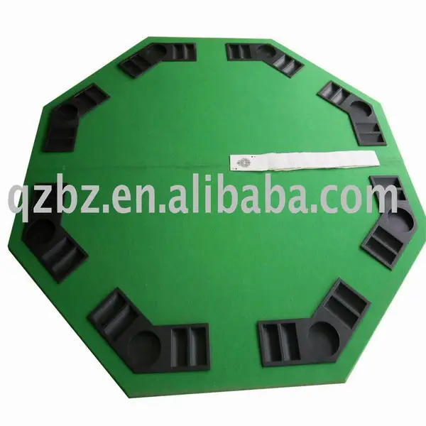 entertainment octaganal poker table