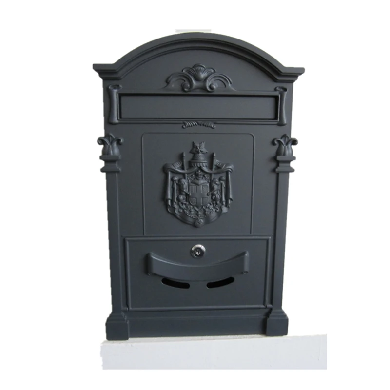 hot selling wall mounted mail box aluminum italian mailbox