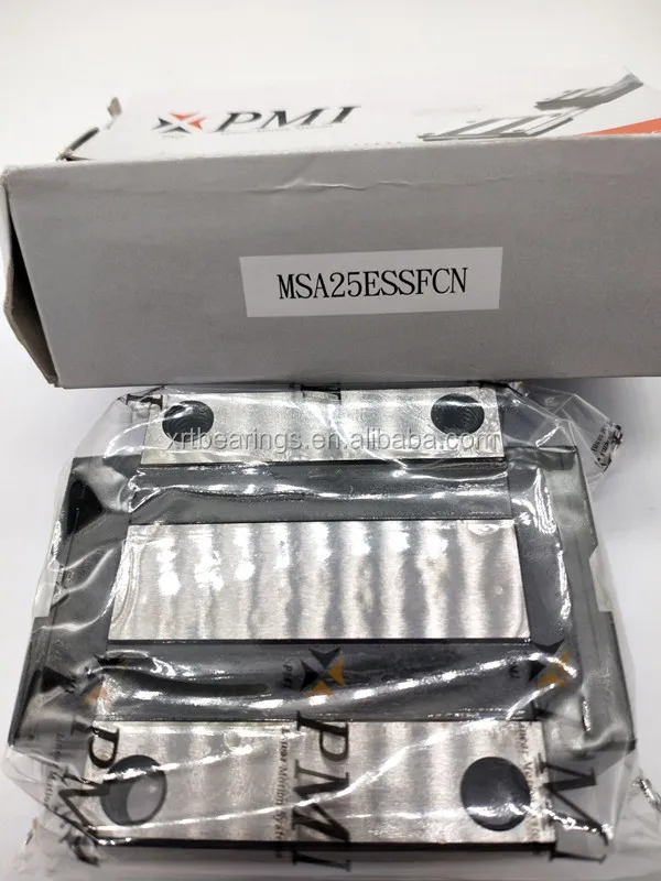 Оригинальный PMI MSA25ESSFC подшипник линейного движения MSA25 MSA25E MSA25E-N MSA25ESSFCN линейные направляющие образом и Линейный ползун