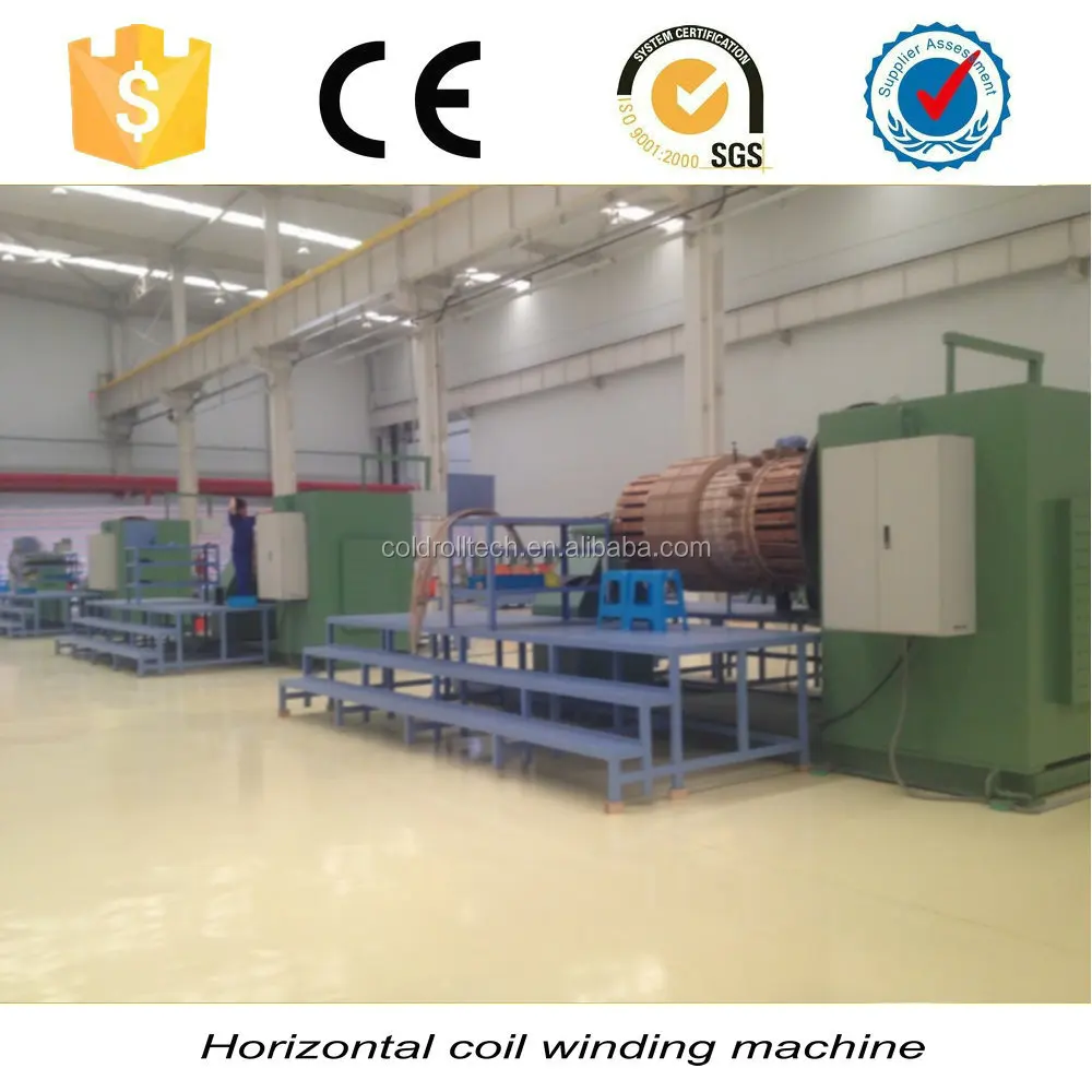 automatic transformer coil winding machine