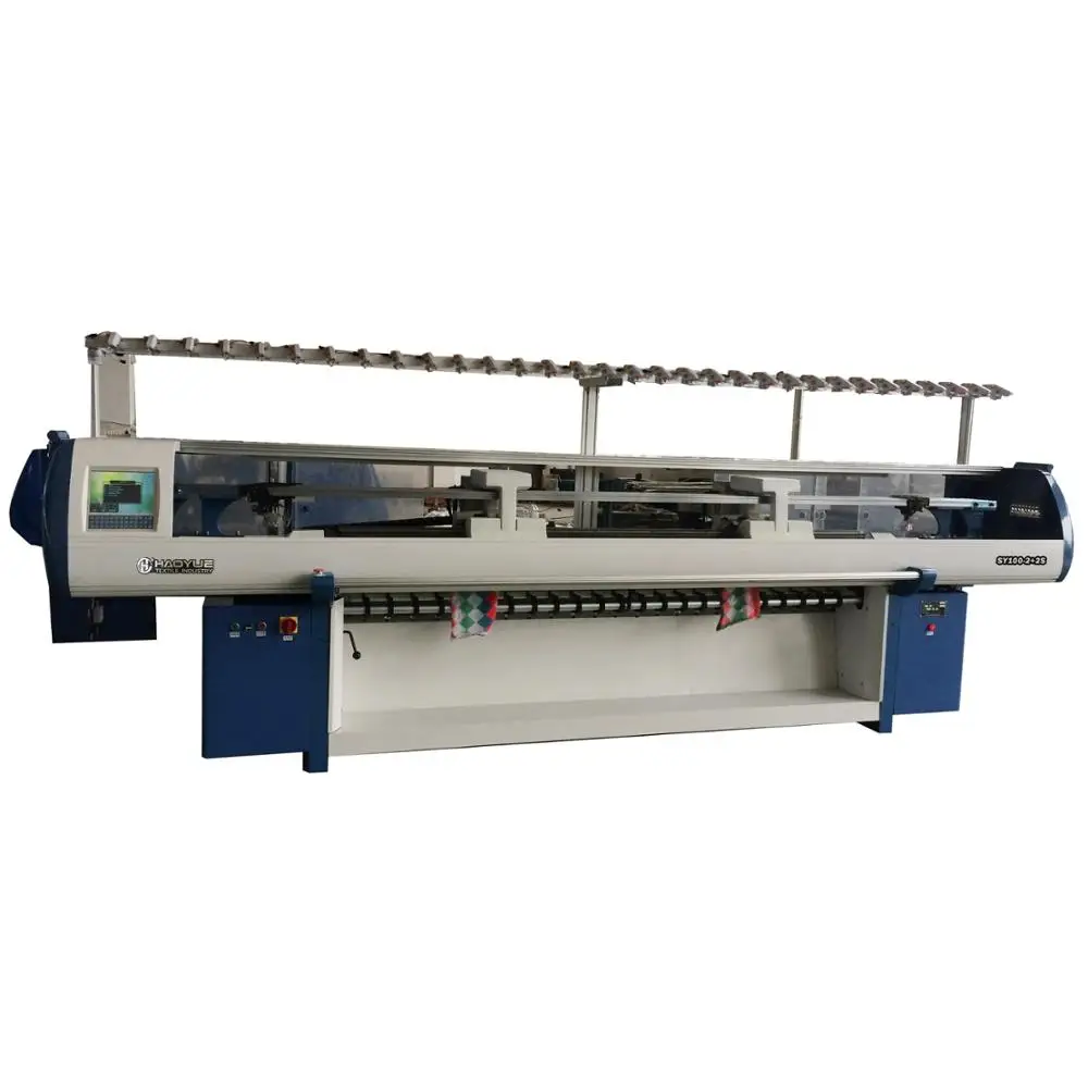 Четыре системы автоматического шерстяной свитер вязальные машины