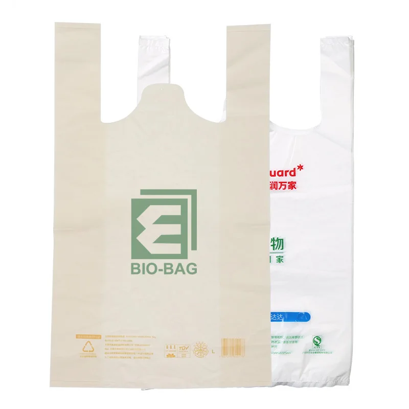 
Disposable Malaysia Packing Clear Emballage Custom Biodegradable Plastic Bag Plant Raw Material 