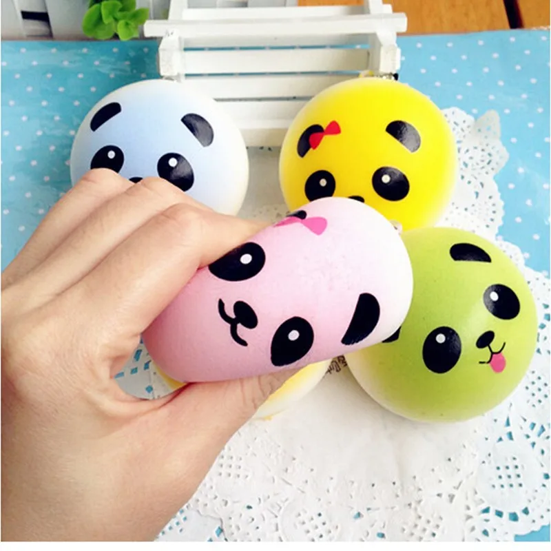 Squishy Slow Rising Kawaii Coffee Cup Panda Milk Box Slow Rising Squishy Donut toy