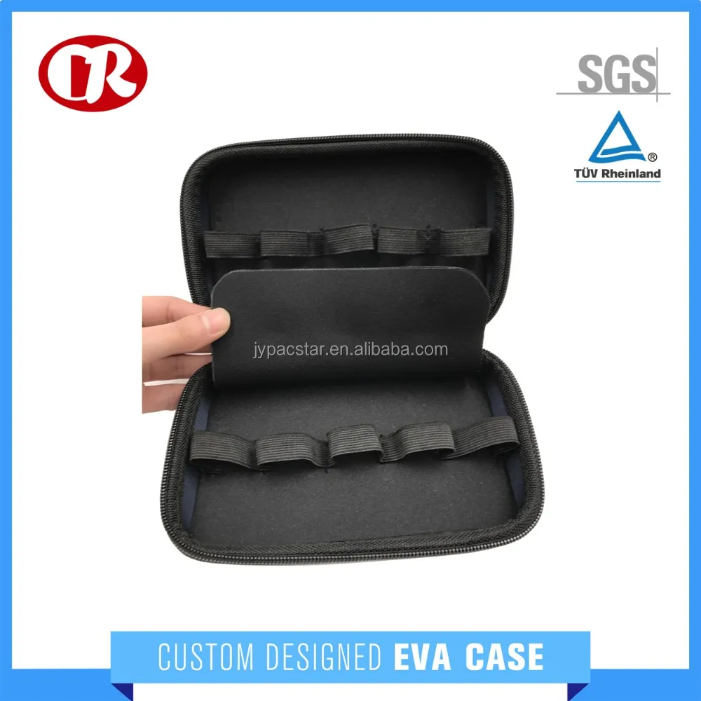 OEM ODM support mini custom hardshell hard disk shell waterproof eva essential oil carrying case for traveling