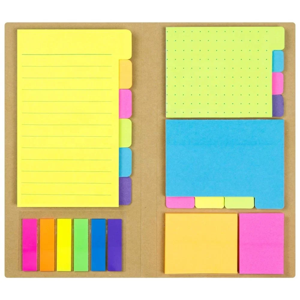Factory Manufacture Various Memo Pad Self-Stick Notes Divider Sticky Notes