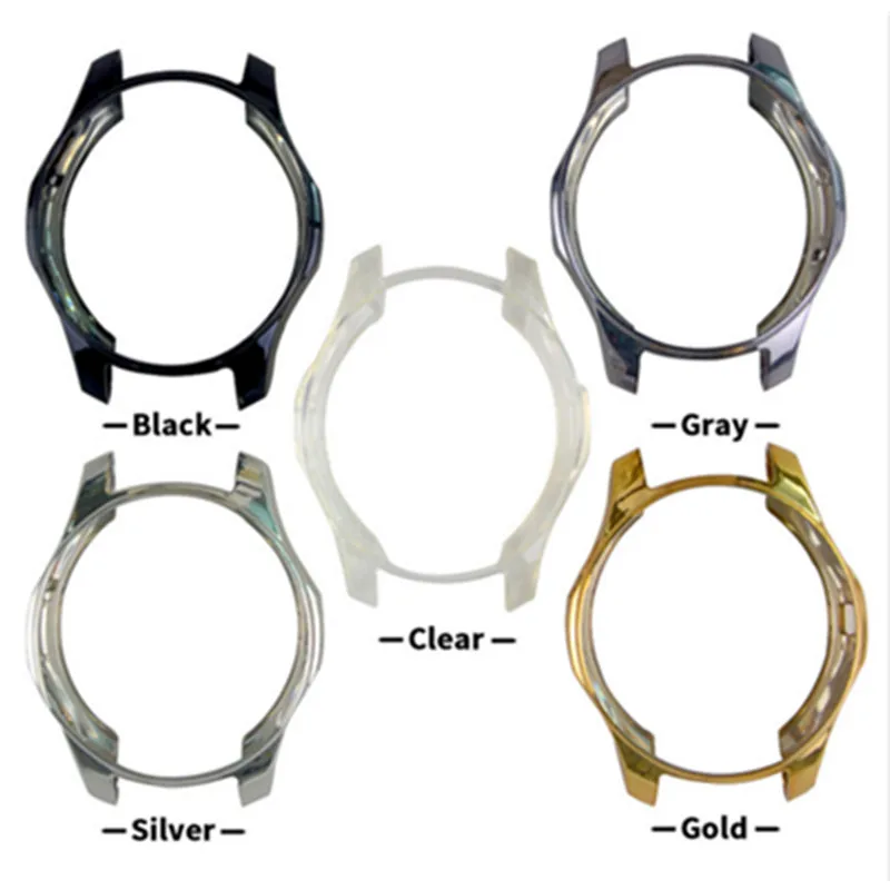 for Samsung Gear S3 Case Soft TPU Plated Protector Case for Gear S3 Frontier All-Around Protective Frame