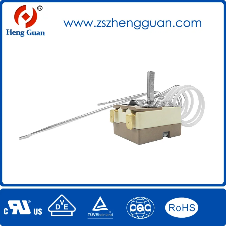 Zhongheng manufacturer capillary thermostat with CUL TUV