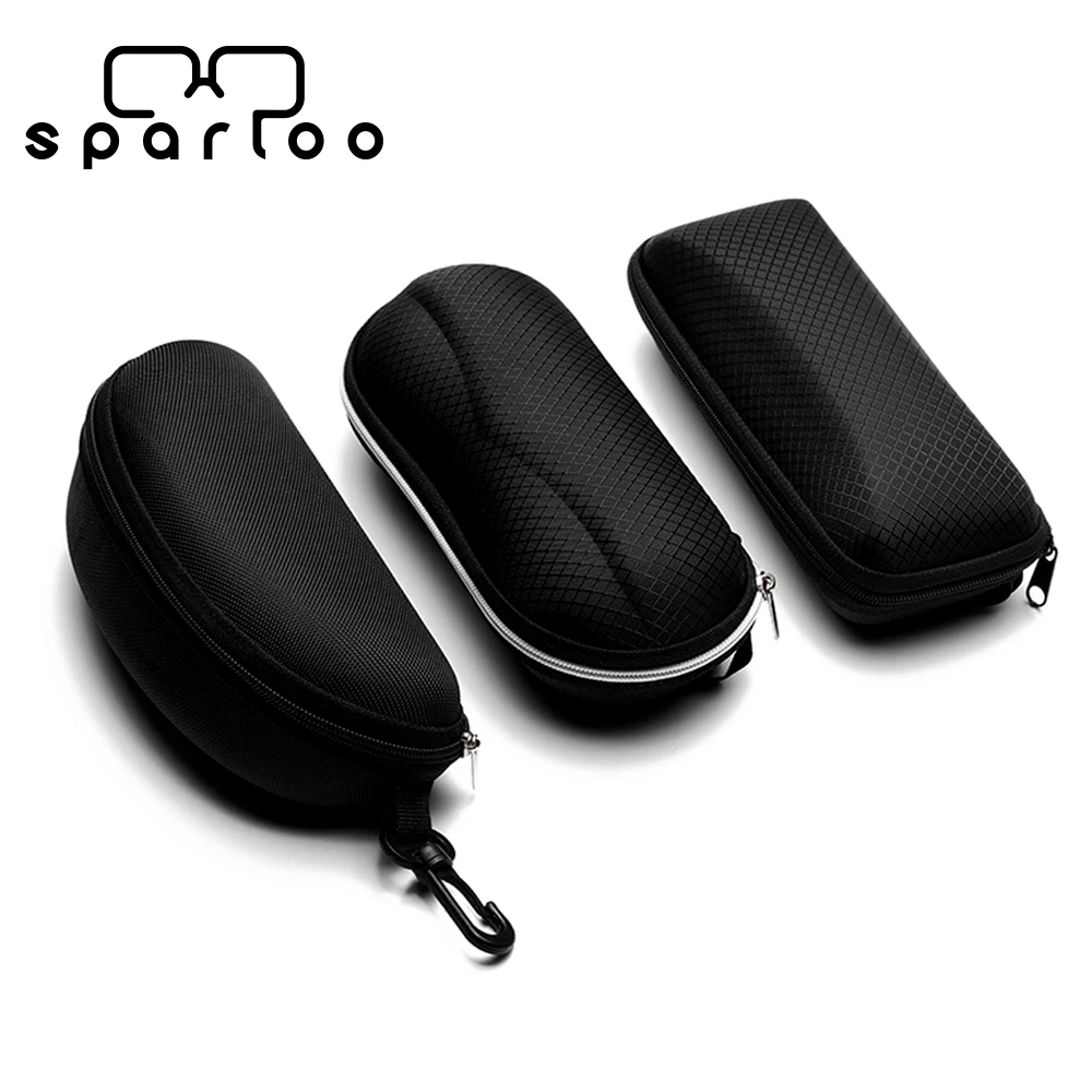 Sparloo 4004 Zipper Custom Logo Sunglasses Case EVA with Cloth Label Logo