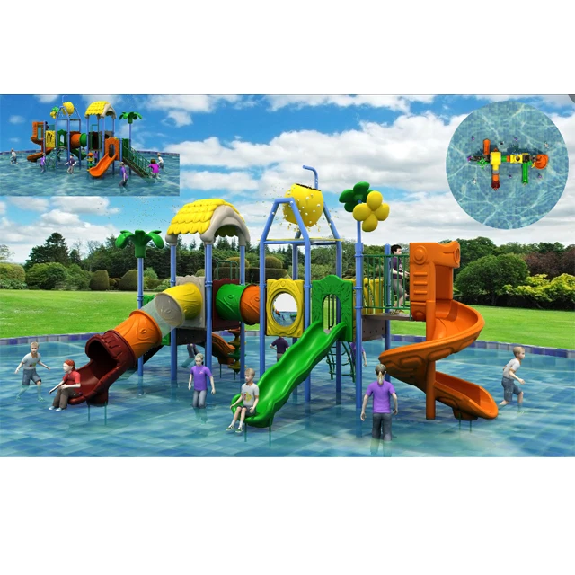 swimming pool water slide