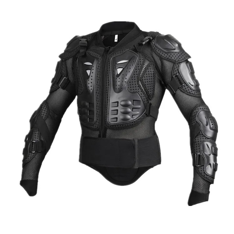 Wosawe Мужская сетка защитная куртка для мотоциклистов с Броня всего тела позвоночника Грудь; Плечи; Длина рукава-нарукавник шестерни