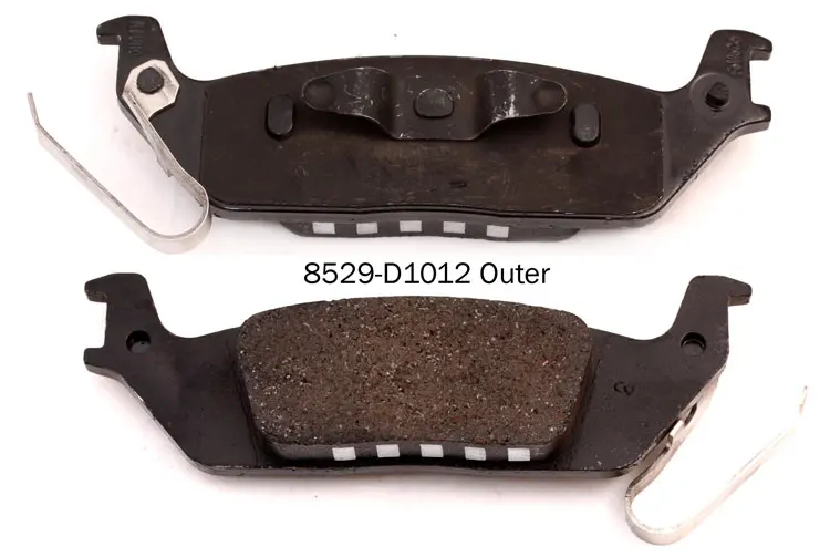 Корея автомобиля тормозные колодки за границу