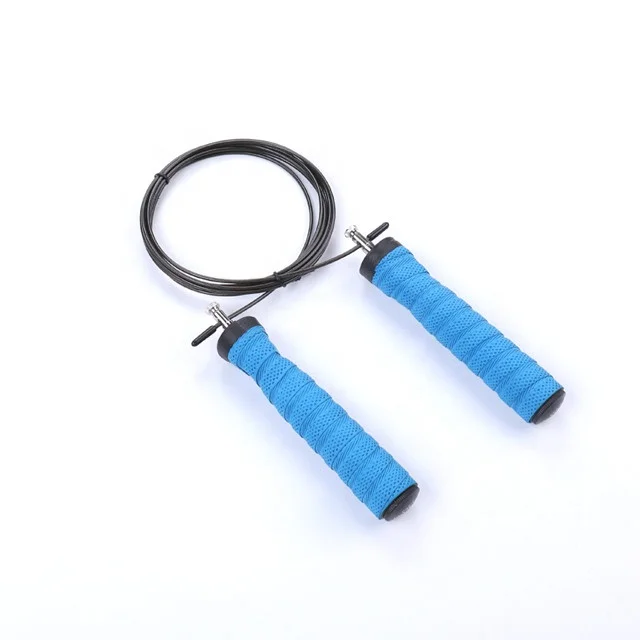 Adjustable skipping Springseil speed  jump rope crossfit jump rope foam jump rope speed