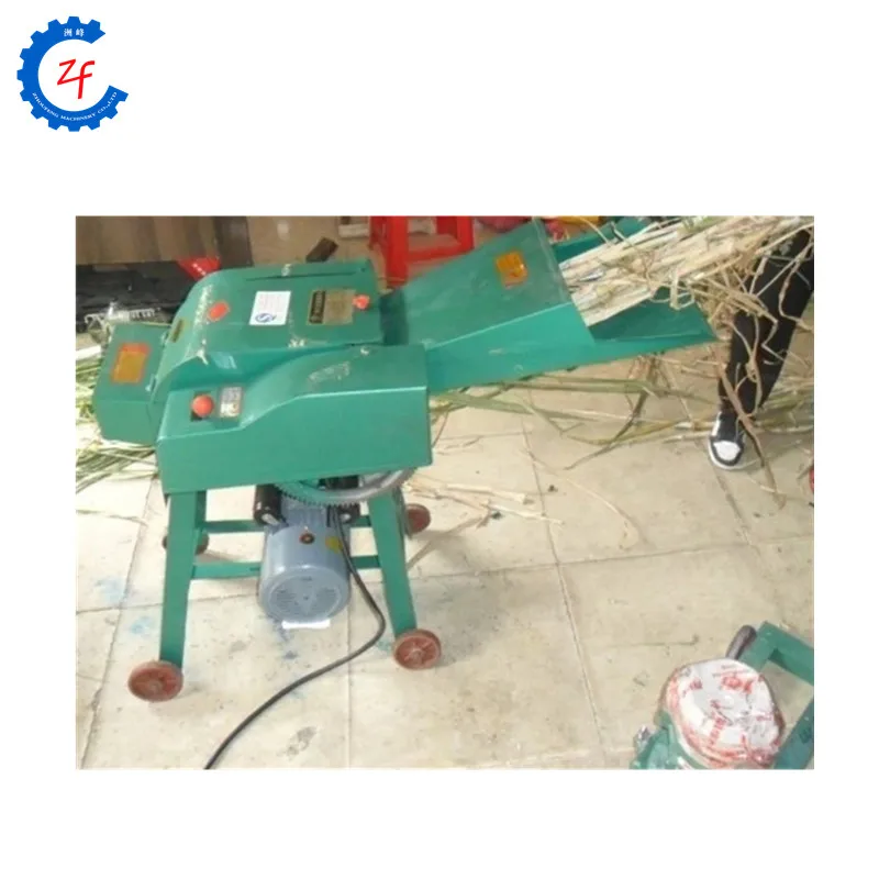 Mini Green Grass Corn Wheat Rice Stalk Forage Crops Silage Chaff Cutter Cutting Machine for Animal Feed