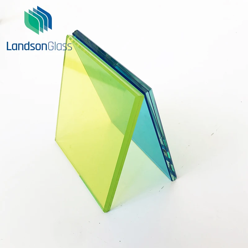 China factory supply safety clear and colored laminated glass sheet price with AS/NZS certification