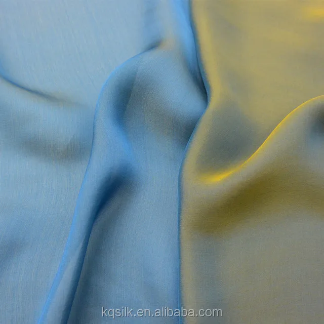 
Yarn dyed woven plain/solid silk satin/charmeuse fabric with multicolor with some colors in stock for lady clothes 