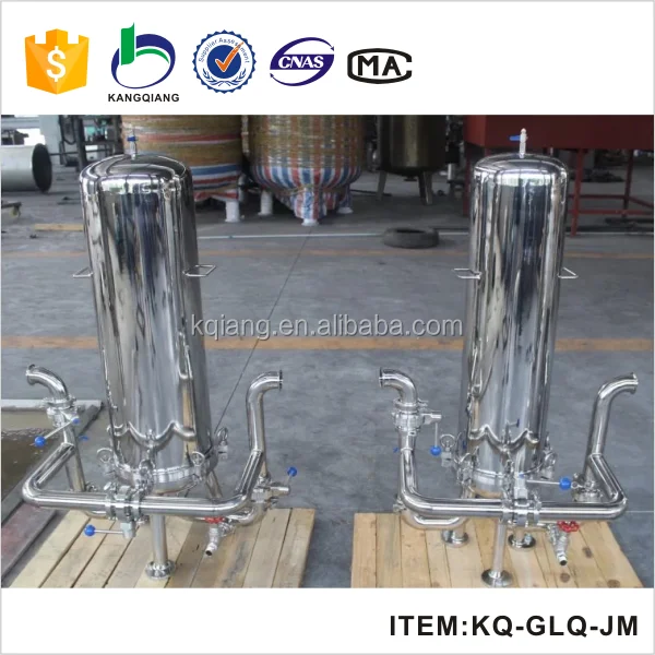 Precision cartridge filter pretreatment for water RO system