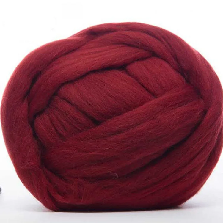 
Dyed Chunky Soft 100% Acrylic Vegan Yarn for arm knitting 