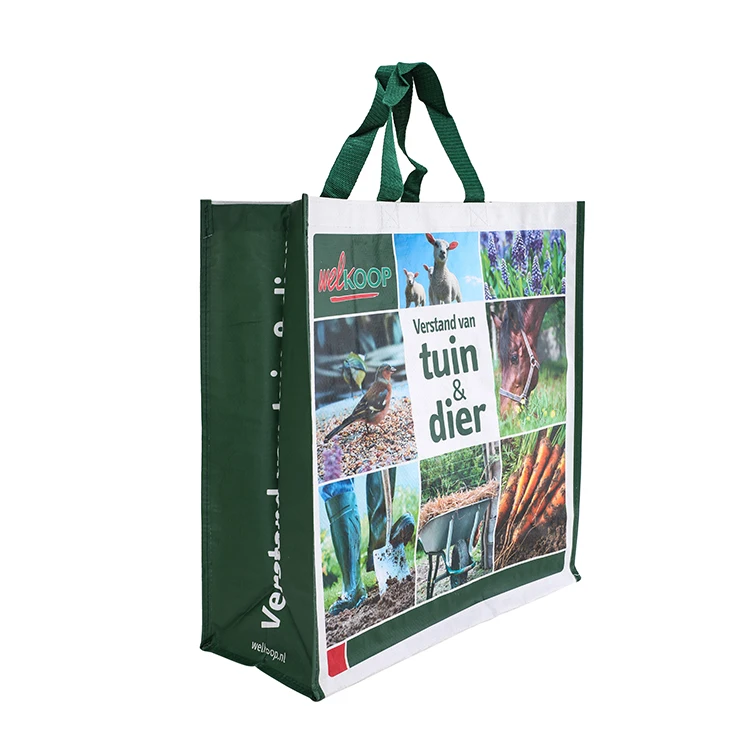 Hot Selling Reusable Eco Friendly Recycled Lamination PP Woven Shopping Gift Bag Packaging Laminated Bags