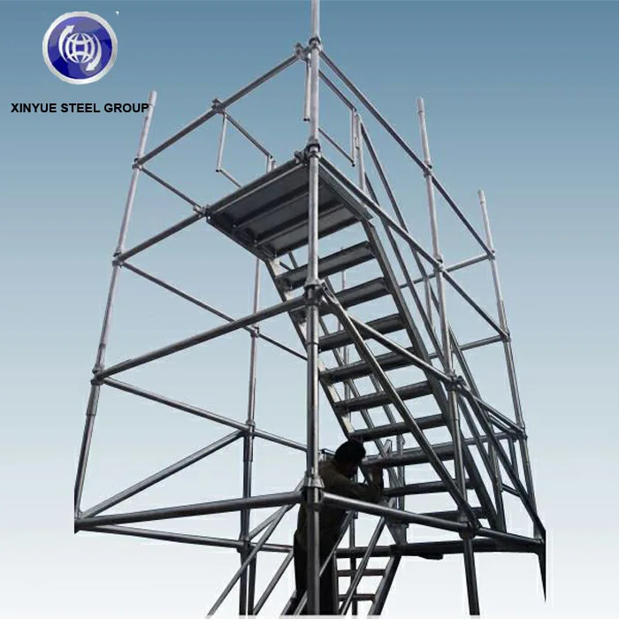 Building  construction usage scaffolding