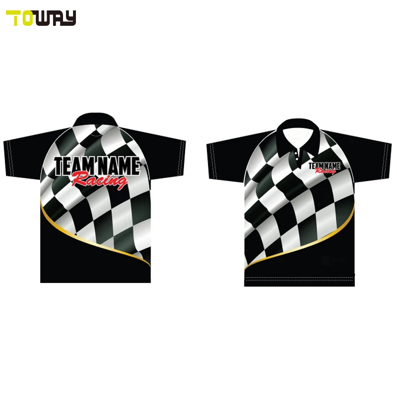 design your own short sleeve sublimation motocross jerseys