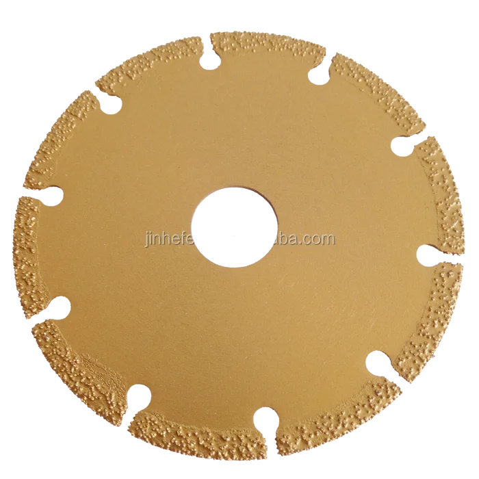 vacuum brazed diamond saw blade sharpening cutting disc for granite marble