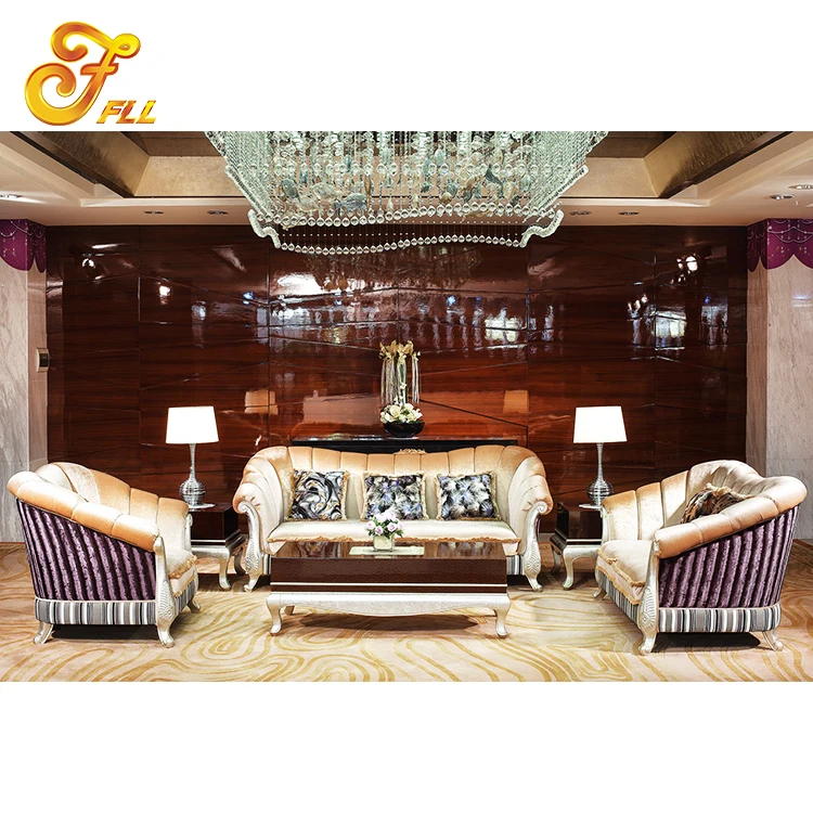 
Wholesale Antique Hotel Sofa Sets hotel lobby furniture 