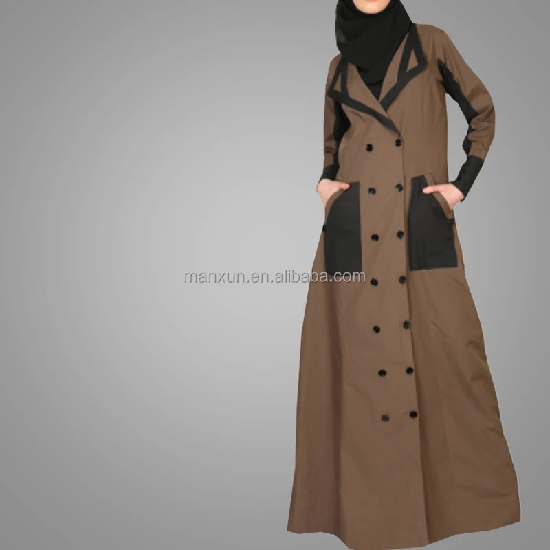 Coat Abaya For Middle East Region Modest Forever Burqa Dubai Dress Royal Kuwait Kebaya Fashion Open Overcoat