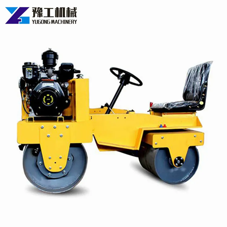 Small Vibro Roller Road Roller with 1ton 2ton