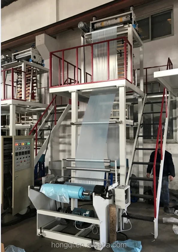 Машина для выдувания полиэтиленовой пленки HDPE LDPE инженеры выдувного формования PE доступны обслуживания машин за