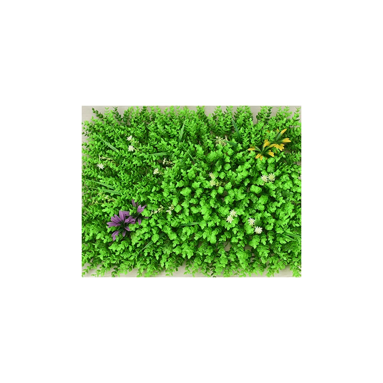 New Designed home decor plastic artificial plant Green wall For Restaurant Decoration