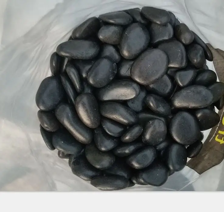 Wholesale China Polished Black Pebble With Good Price