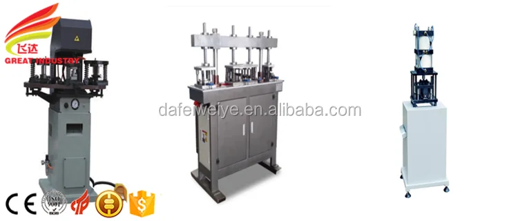 4-6 molds pneumatic vinyl windows making machine for punch aluminum window and door