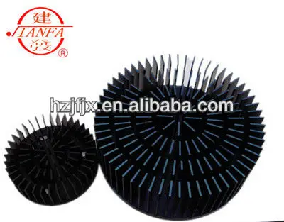 Aluminum profiles light big cob heatsink round heat sink for sale