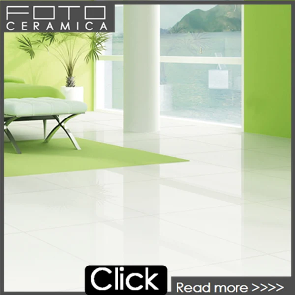 Super glossy white polished porcelanato foshan ceramic tile