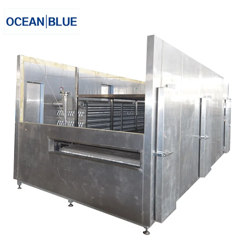 China Individual IQF Tunnel Type Blast Freezer Machine